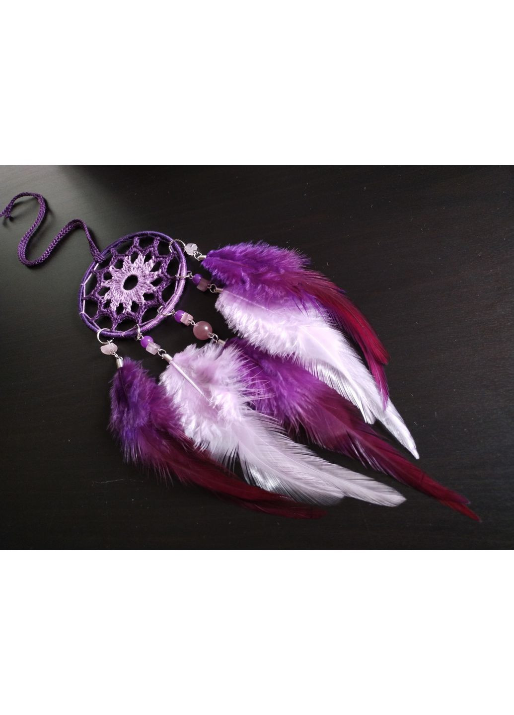 Мини/Авто-ловец снов "Сиреневый туман". Оберег-подвеска в машину. Амулет на зеркало заднего вида Dream Studio (363057499)