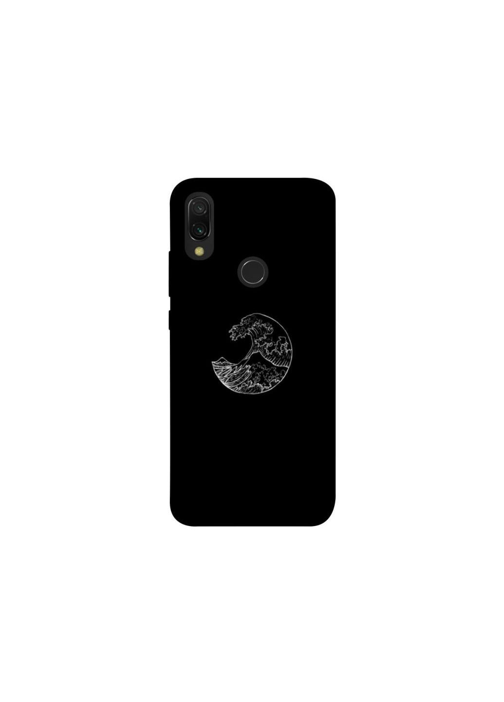 Чохол на Xiaomi Redmi 7 Black tsunami Frontalka (361096929)
