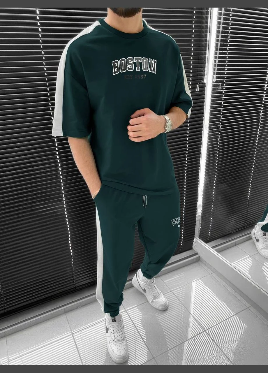 Чоловічий костюм футболка та штани No Brand (327276970)