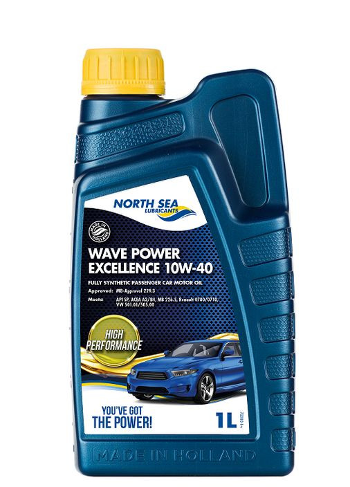 Синтетична моторна олива для легкових автомобілів WAVE POWER EXCELLENCE 10W-40 1л No Brand (341720837)