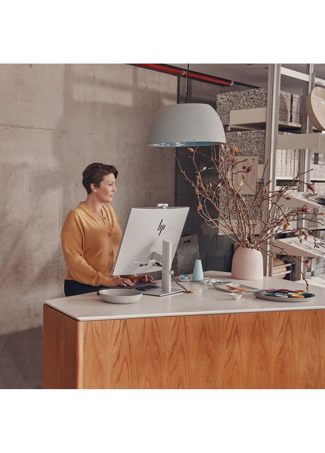 Компьютер персональный моноблок EliteOne 870-G9 27" FHD IPS AG, Intel i5-14500, 16GB, F512GB, UMA, WiFi, кл+м, Win11P HP (370976794)