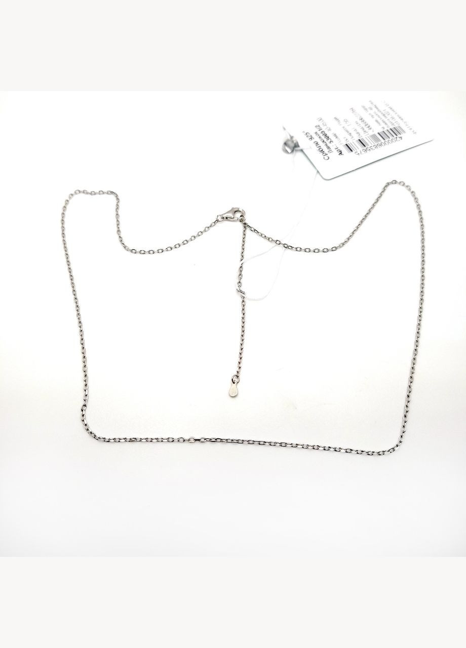 Ланцюжок 40-45 розмір срібло 925° 1,55г. якір родій () Top Silver 530051/2 (342384868)