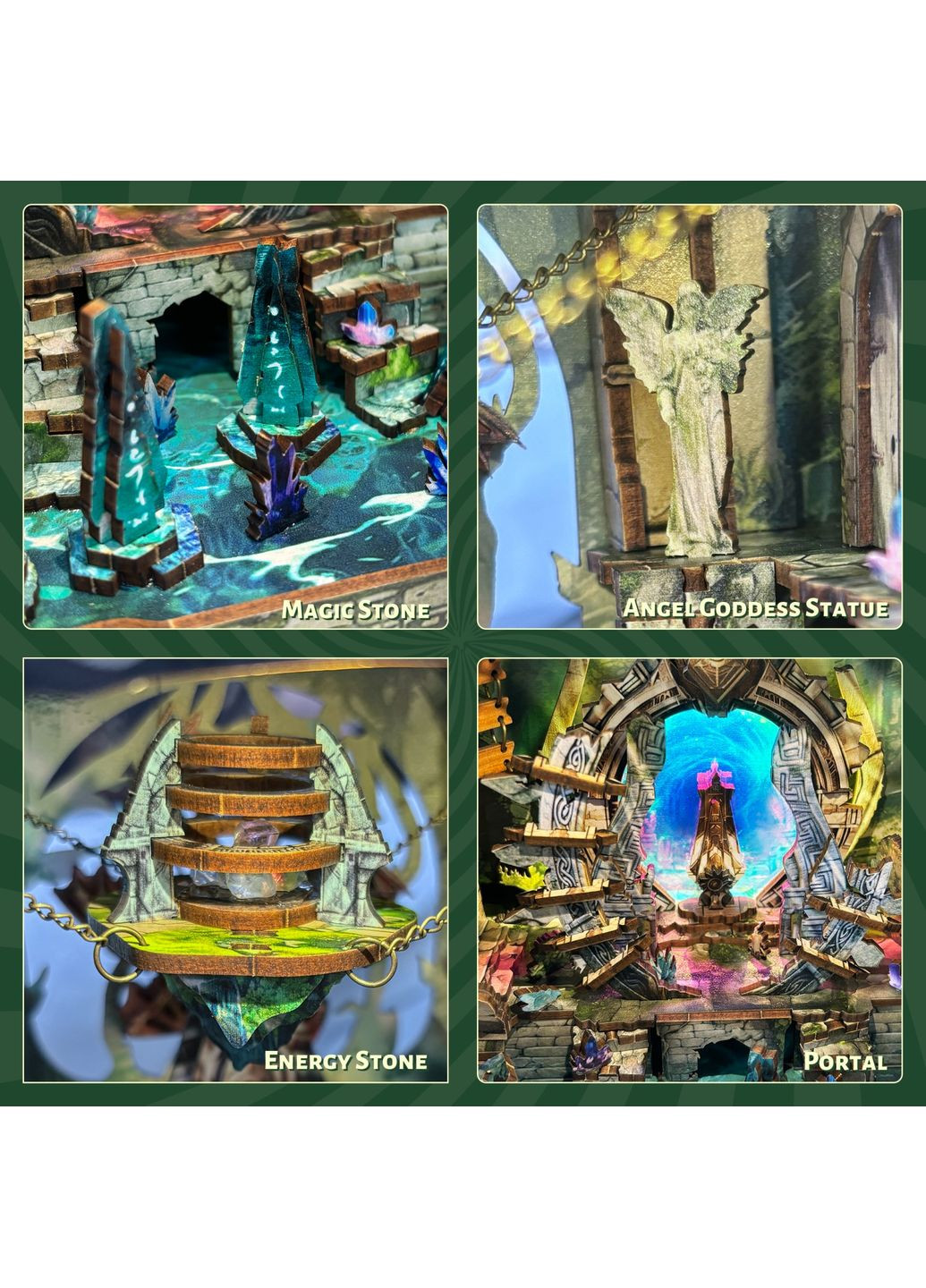 Потерянные руины Интерьерный конструктор Lost Ruins DIY Book Nook Kit SQ-30 No Brand (362452762)