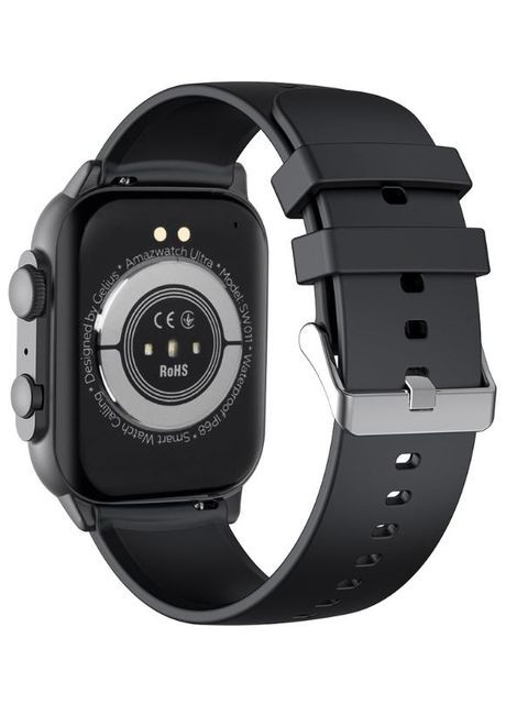 Смарт-годинник Amazwatch Ultra GP-SW011 Black Gelius (339086791)