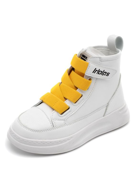 Желтые зимние ботинки Qoopixie