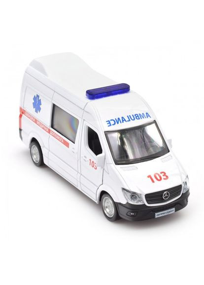 Автомодель "MERCEDES BENZ SPRINTER ШВИДКА ДОПОМОГА" 250344U 1:32 TechnoDrive (315154756)