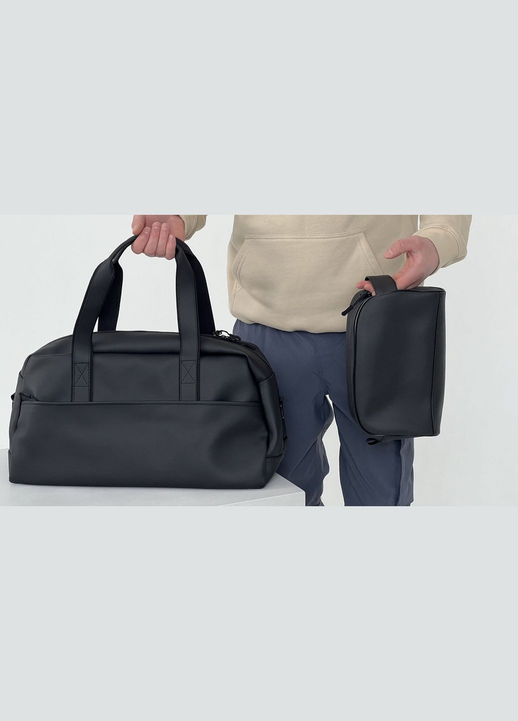 Комплект чоловічий для залу сумка на 24л матова та органайзер ToBeYou сумка м kit (280930891)