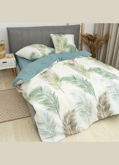 Комплект постільної білизни двоспальний ранфорс 24339 100% бавовна Viluta (334303222)