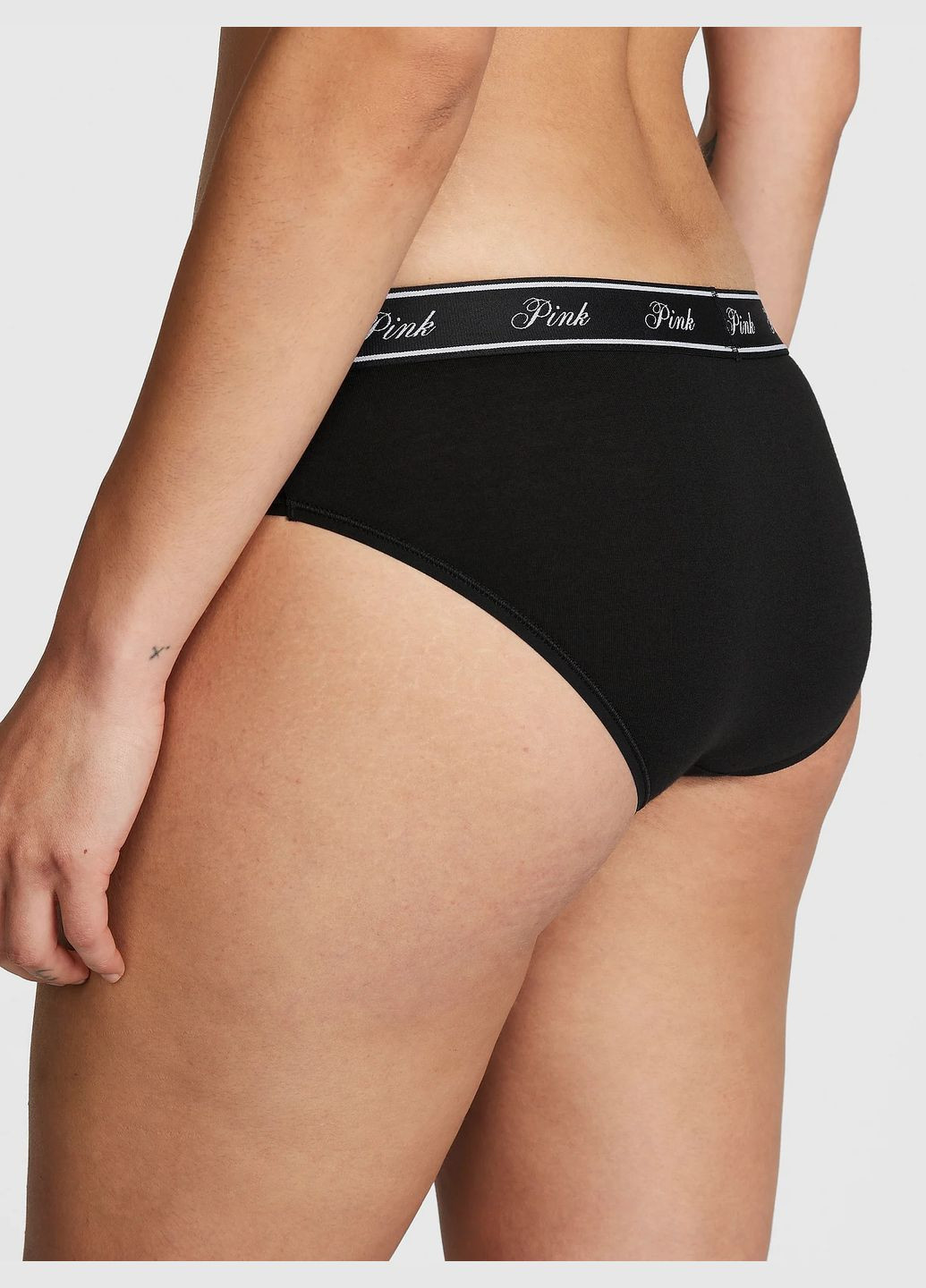 5 шт набір бавовняних і мереживних трусиків хіпс Victoria's Secret хіпстери (337933473)