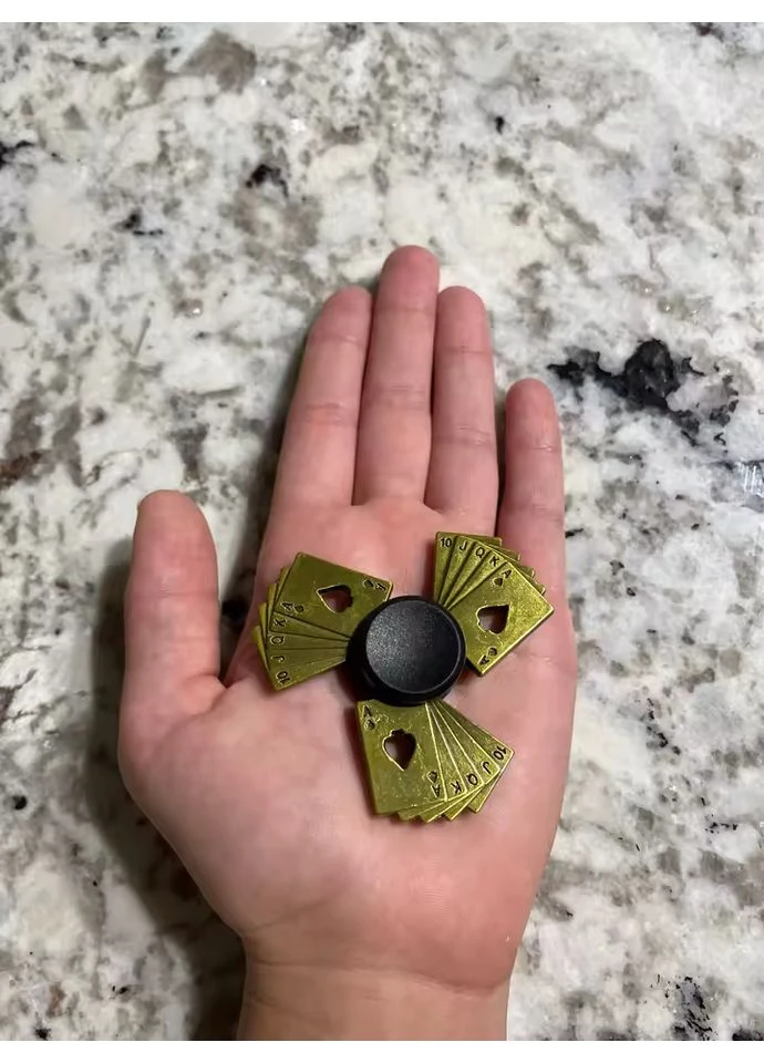 Спиннер Флеш-рояль в виде покерных карт роял-флеш антистресс Fidget Spinner No Brand (378618412)