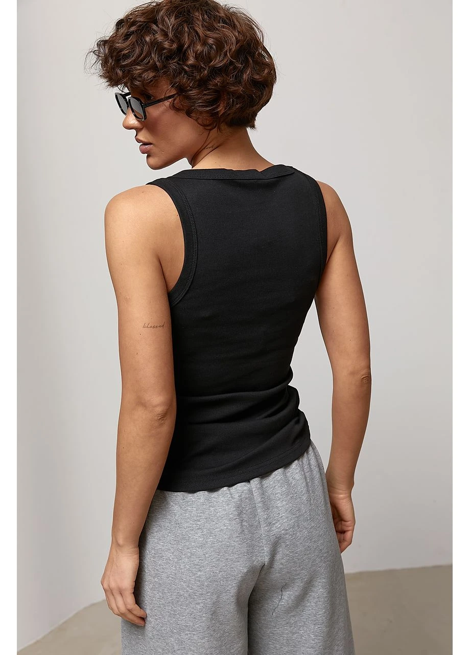 Довга однотонна майка в рубчик цвет, ONE SIZE (є розміри) No Brand — 390185730