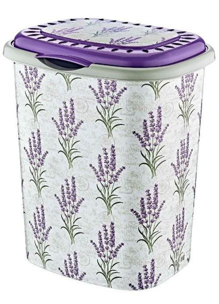 Корзина для белья 45л Лаванда No Brand (362492196)