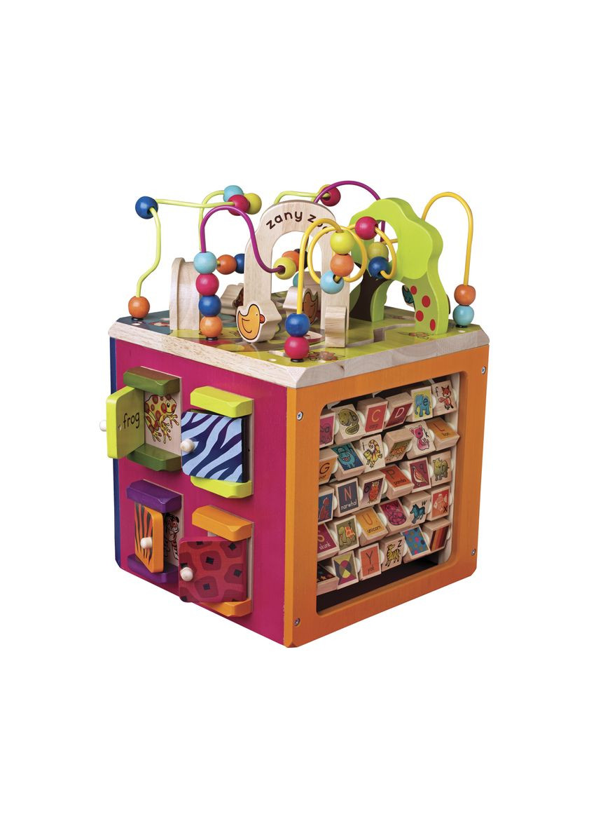 Розвиваюча Дерев'яна Іграшка - Зоо-Куб Battat (339781030)