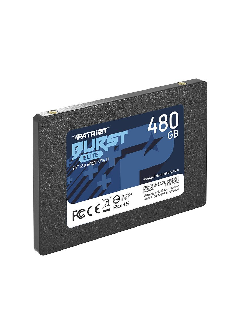SSD накопитель Burst Elite 480GB 2.5" 7mm SATA III Patriot (280877318)