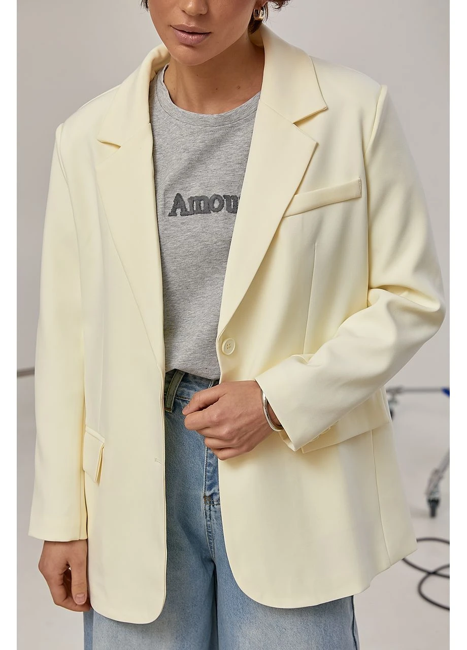 Класичний жакет на ґудзиках цвет, ONE SIZE (є розміри) No Brand (387644082)