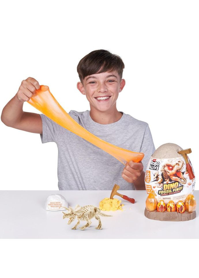 Інтерактивний ігровий набір-сюрприз Бурштинові розкопки динозавра Pets & Robo Alive 71153 No Brand (362569704)