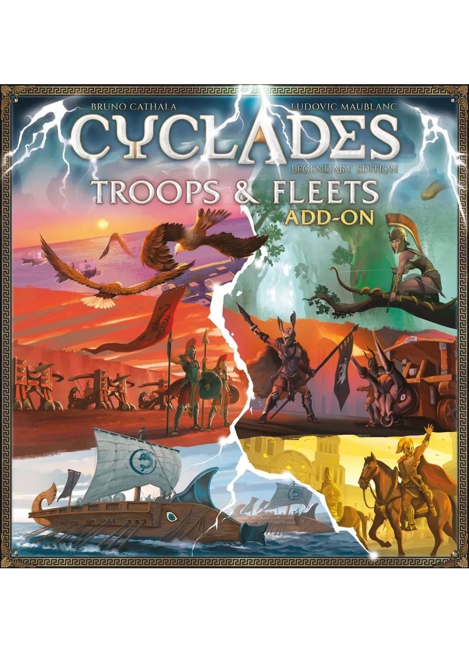 Интересная настольная игра Киклады. Отряды и флот / Cyclades: Titans / UKR Geekach (397871691)