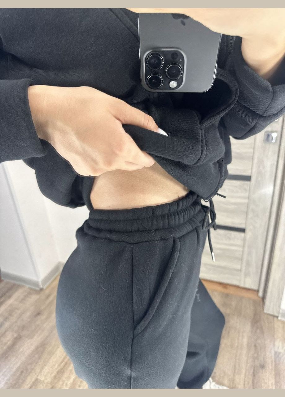 Женский теплый костюм двойка цвет бордо New Trend (304988942)