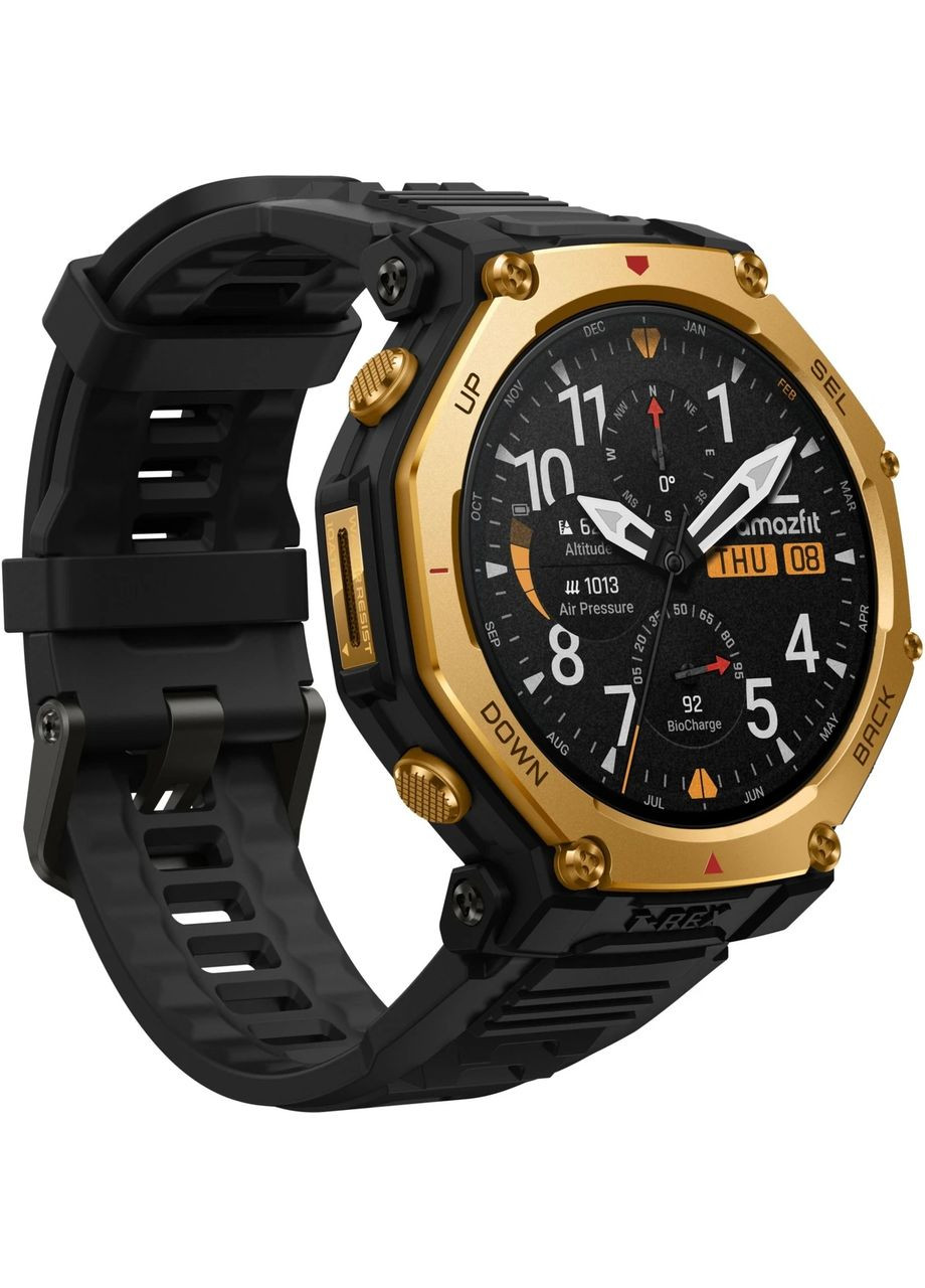 Smart Watch T-Rex 3 Pro Black Gold (W2444OV5N) RU Amazfit (368631427)