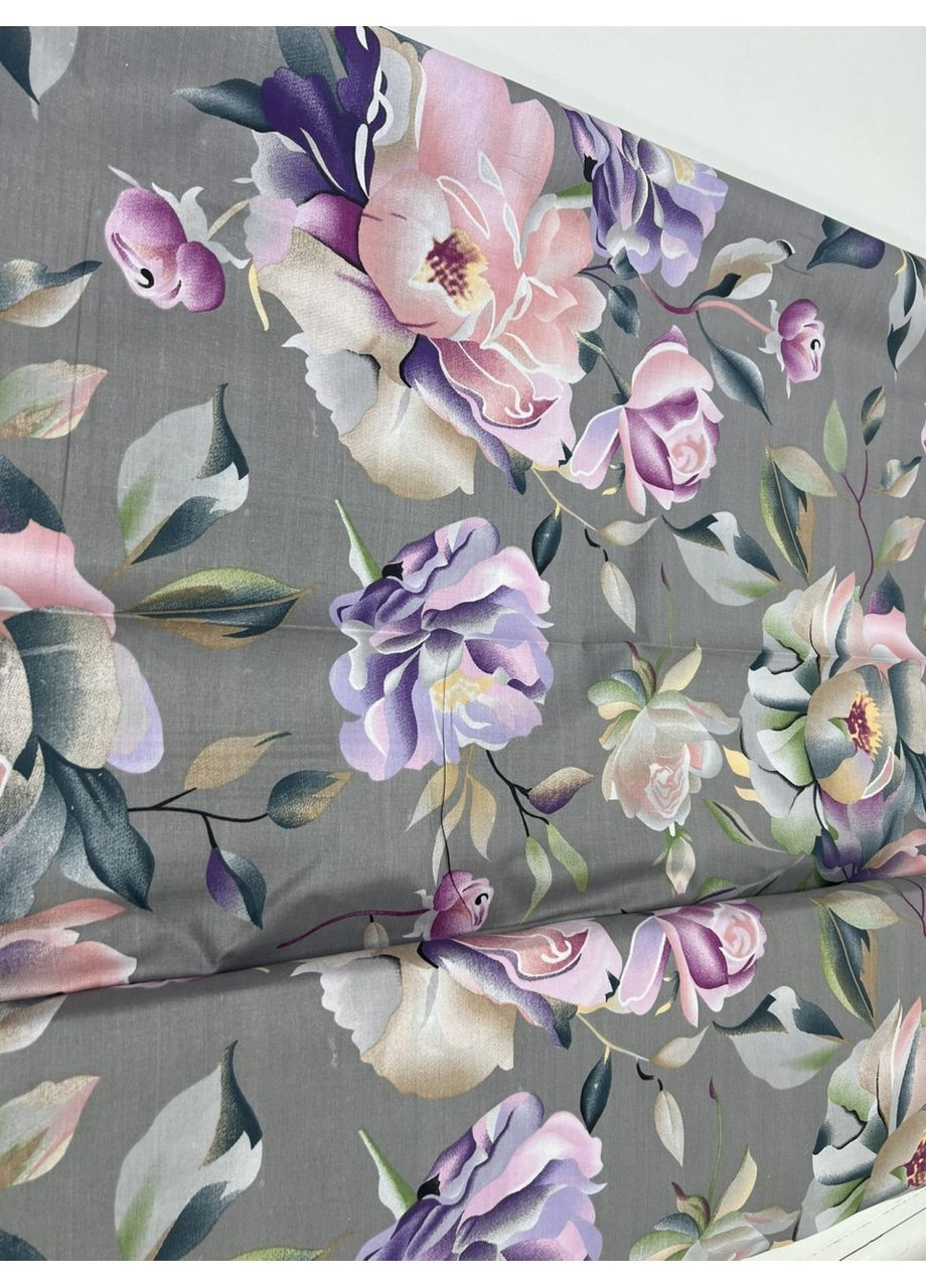 Постільна білизна Пахощі, бязь Двоспальний Комфорт-текстиль підковдра 180х215 - 1шт, простирадло 200х220 - 1шт, наволочки 40х60 - 2шт (354823212)