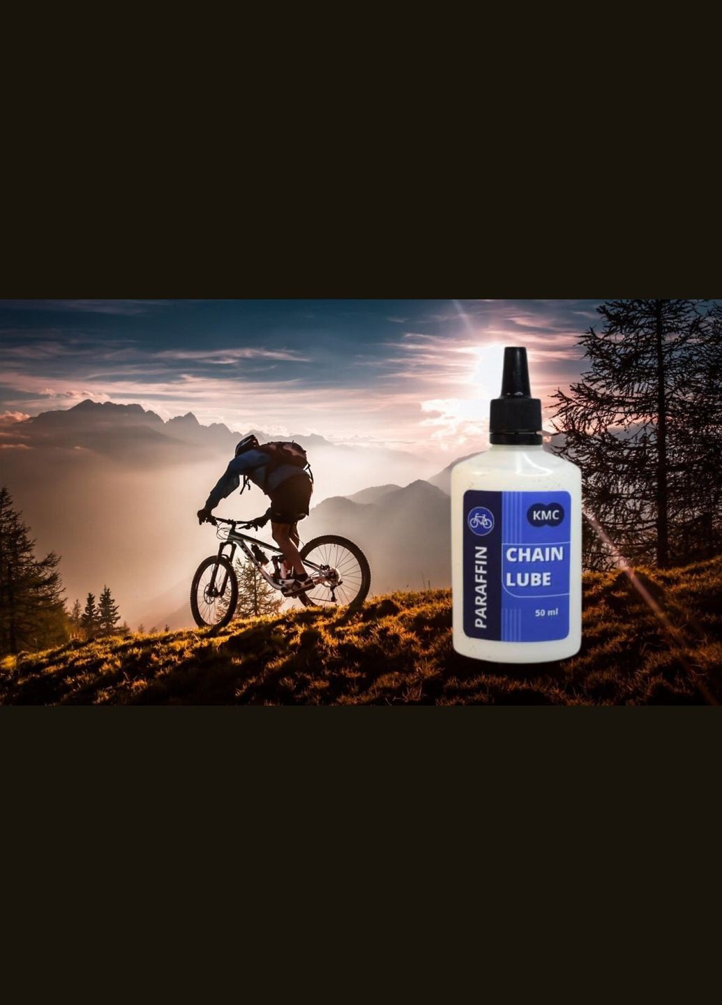 Универсальная смазка парафиновая для цепи велосипеда 50 мл KMC (302806439)