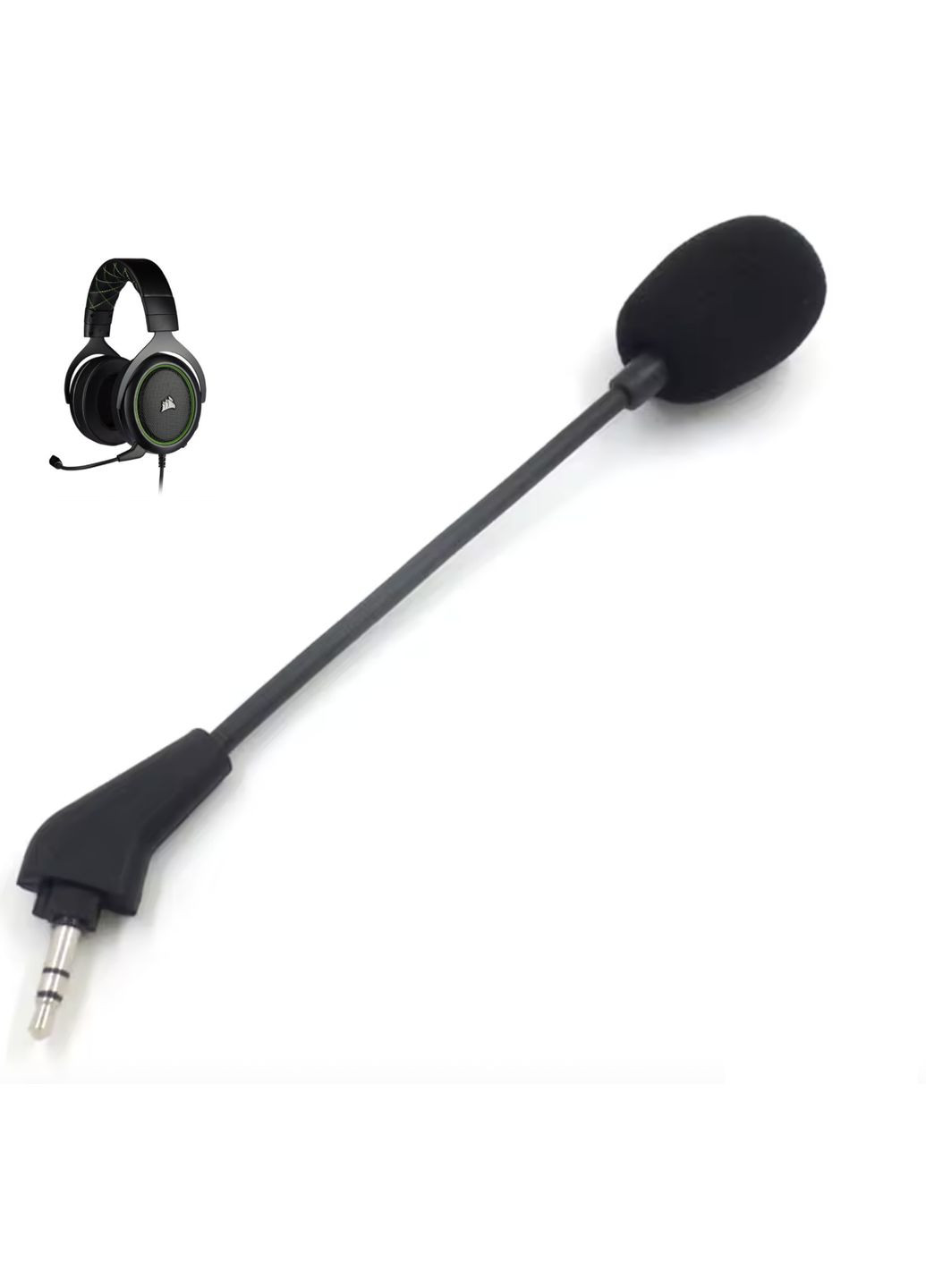 Микрофон гарнитура для наушников HS50, HS60, HS60 Pro, HS70, HS70 Pro, HS70 SE Corsair (361147817)