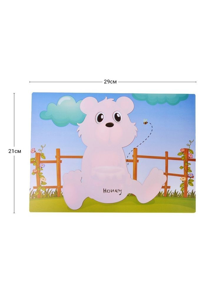 Килимок багатократний для малювання водою Ведмедик 29x21 см 690 Fissman (317307323)