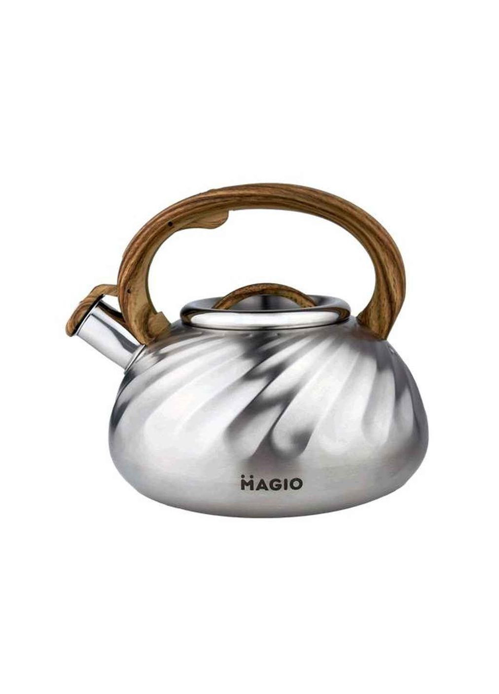 Чайник со свистком 3л MG-1194, индукция, утолщенное дно Magio (354345361)