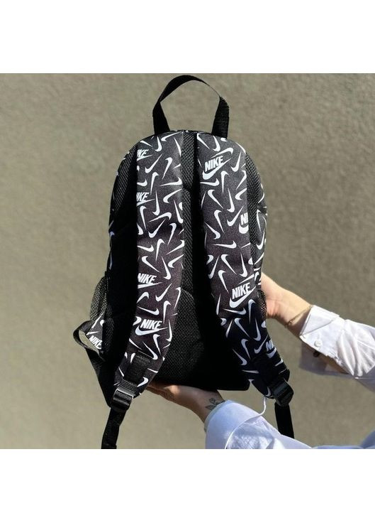 Спортивный ченый рюкзак с вентиляцией и мягкими лямками No Brand (365592458)