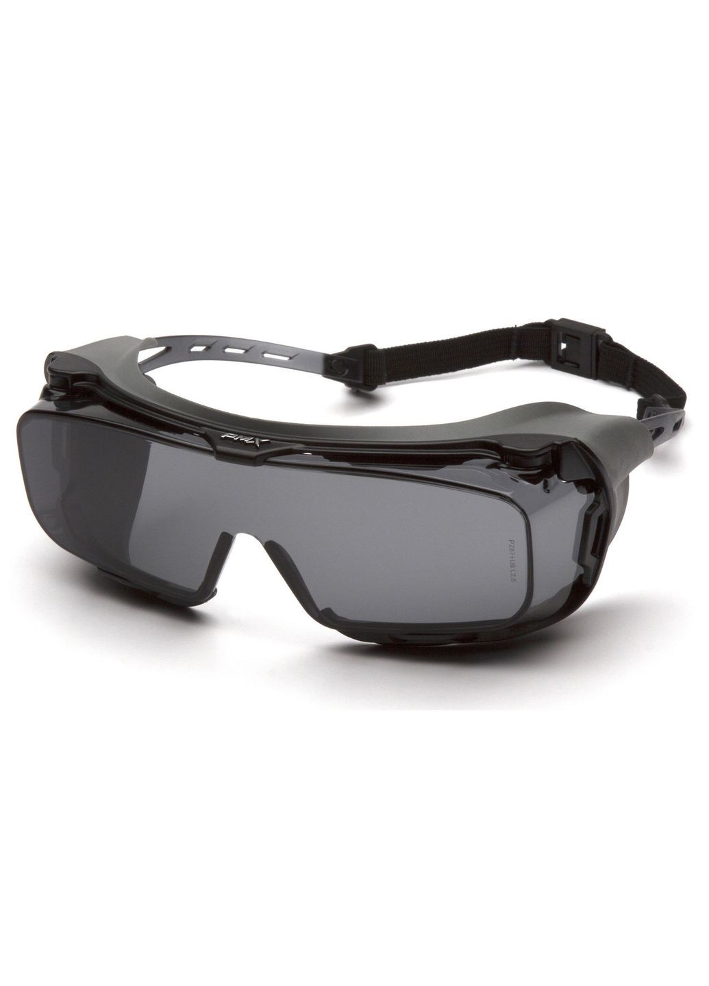 Очки защитные с уплотнителем Cappture-Plus (gray) Super Anti-Fog H2MAX, серые Pyramex (362355932)