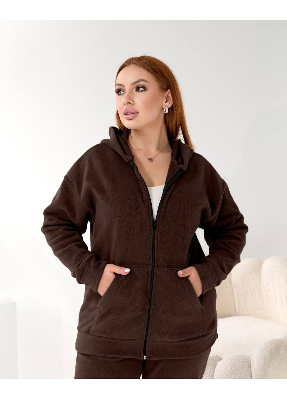 Женский теплый костюм на змейке Fashion (368882791)