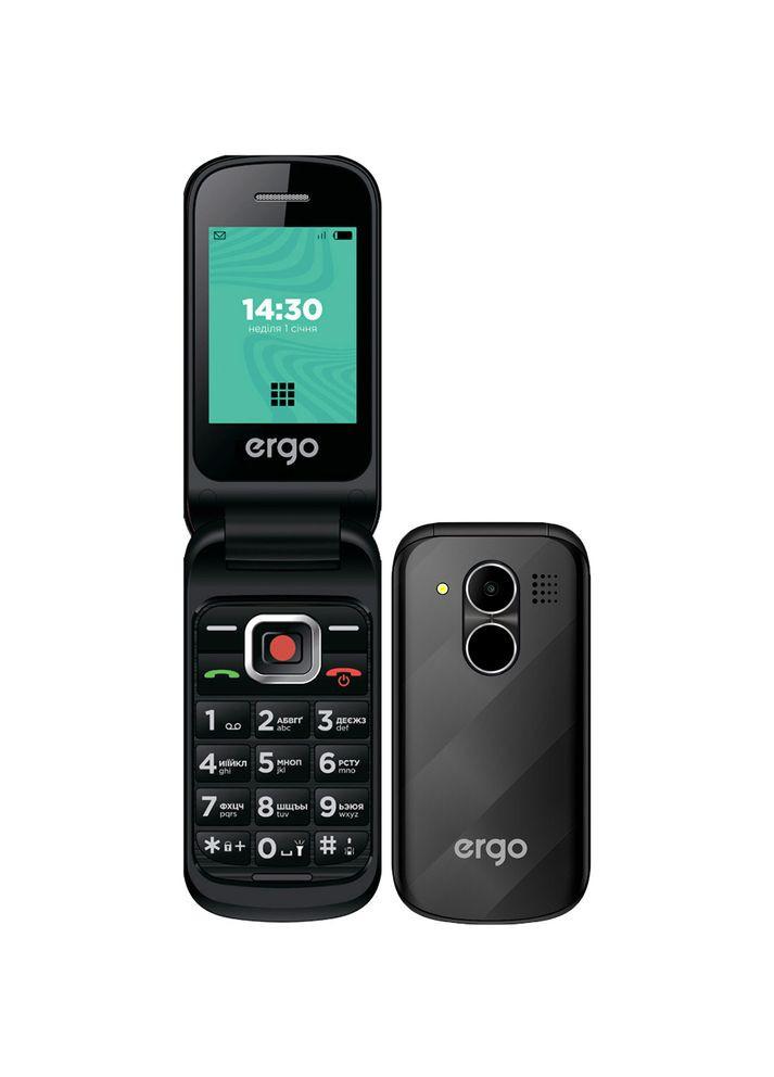 Мобільний телефон F241 Dual Sim Black Ergo (306553693)