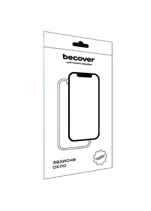 Защитное стекло 10D для ZTE Blade A35/A55 Black (712730) BeCover (331863492)