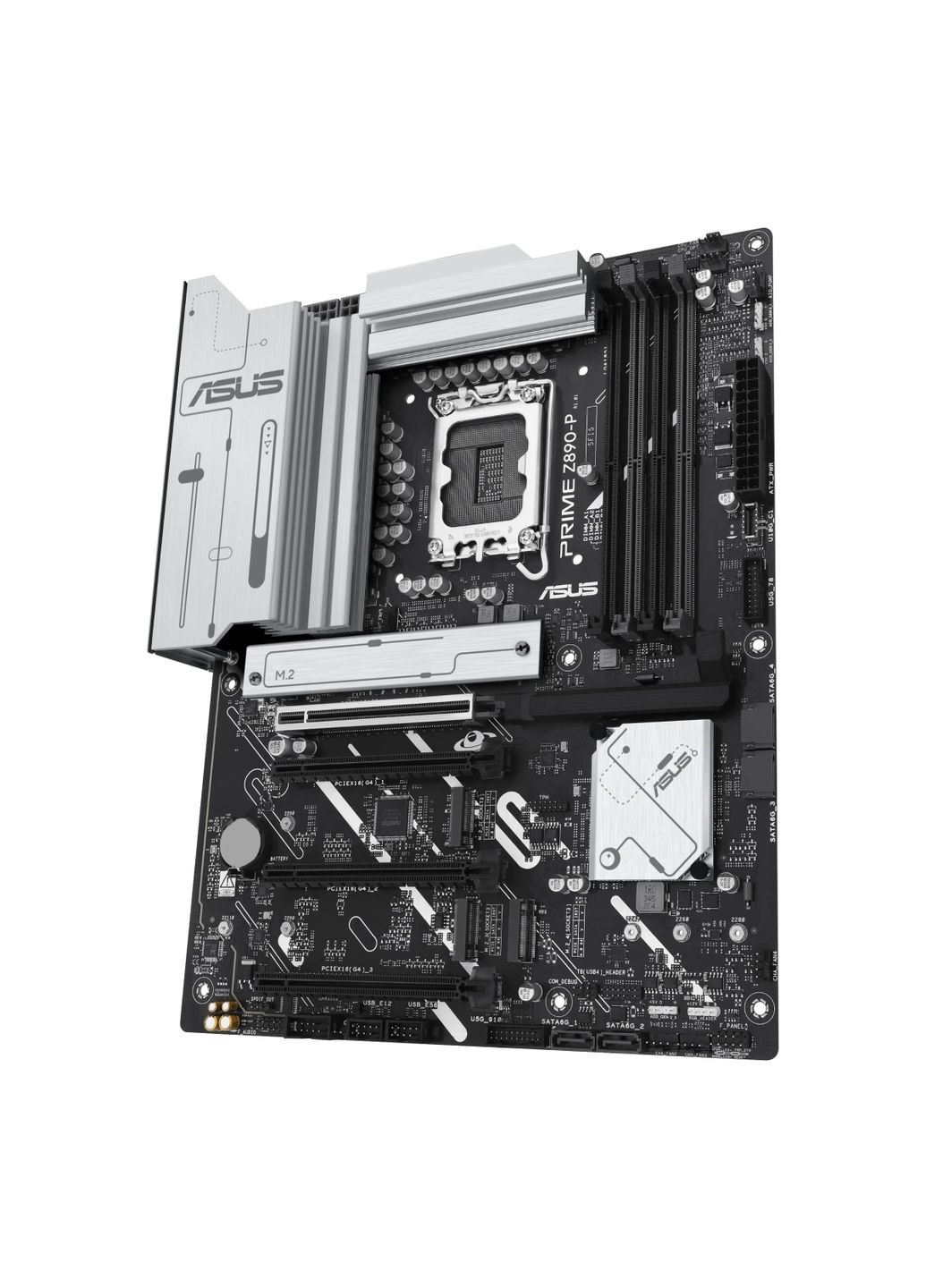 Материнcька плата PRIME Z890-P s1851 Z890 4xDDR5 M.2 HDMI DP ATX Asus (314745990)