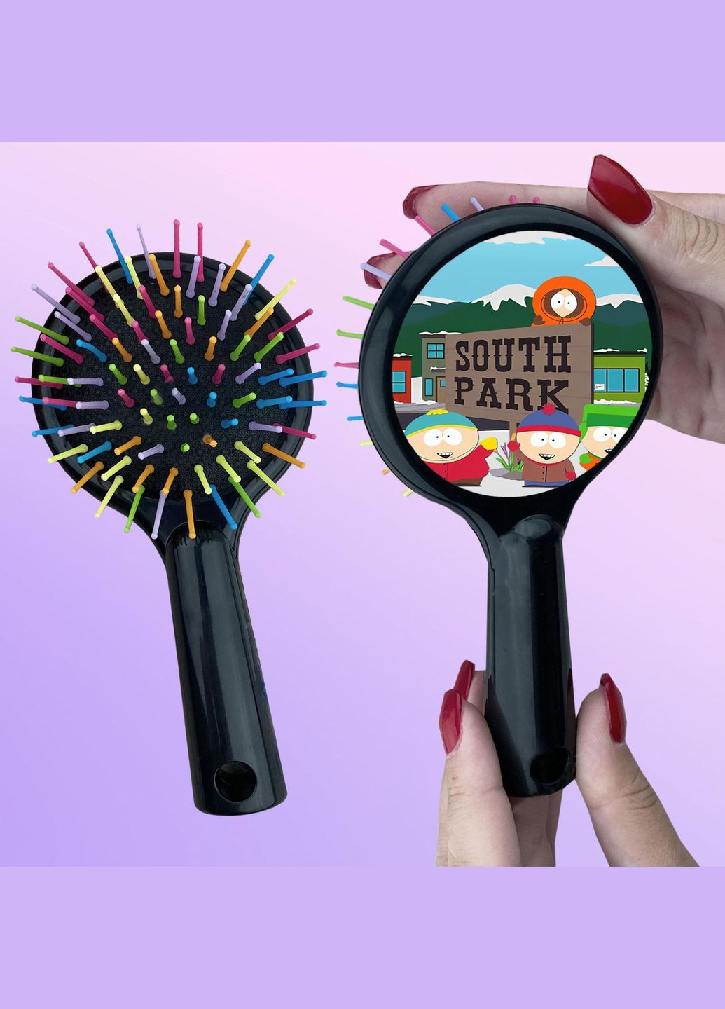 Расческа для волос Мультсериал Южный Парк #004 Черный No Brand (315045771)