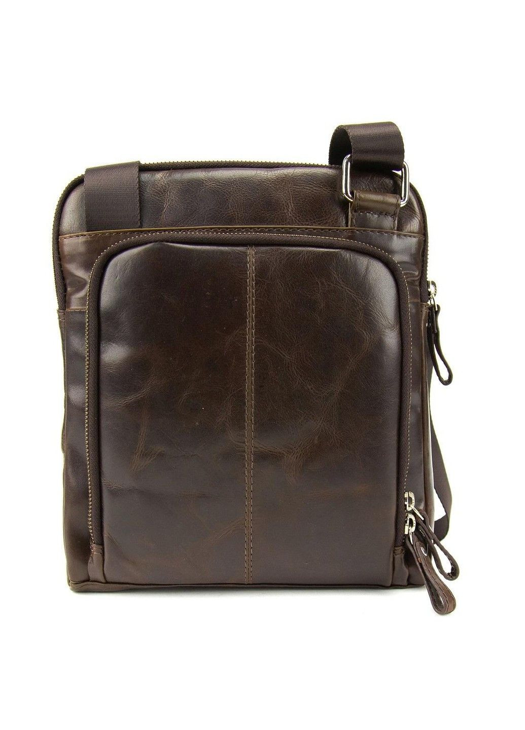 Кожаная мужская сумка через плече в гладкой коже S-TV-4144C Tavinchi (304265592)