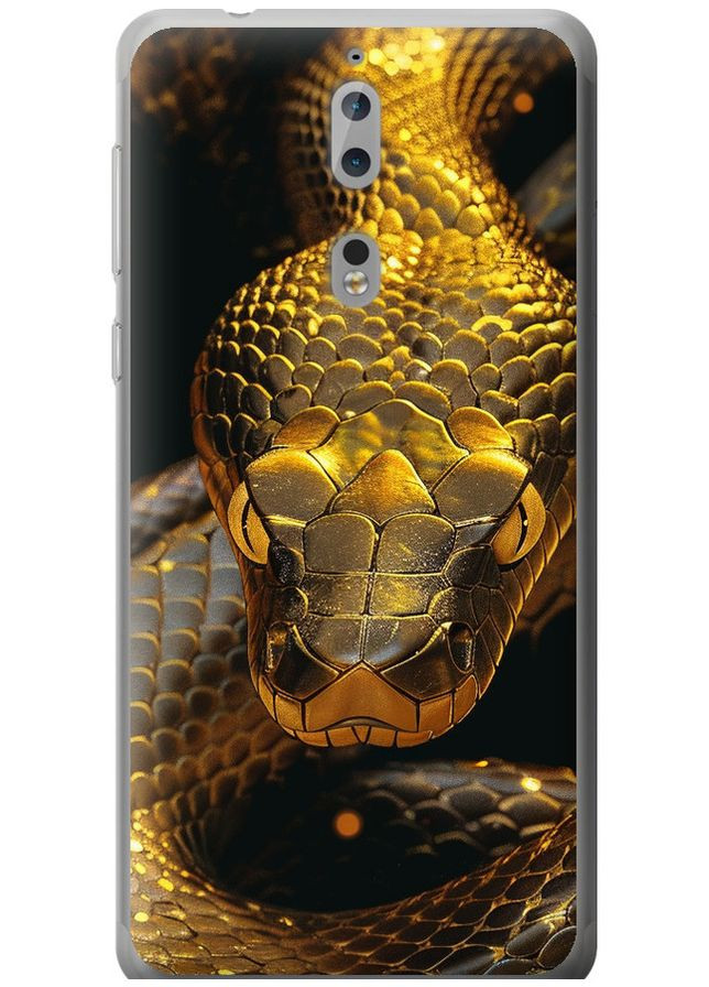 Силіконовий чохол 'Golden snake' для Endorphone Nokia 8 (315724297)