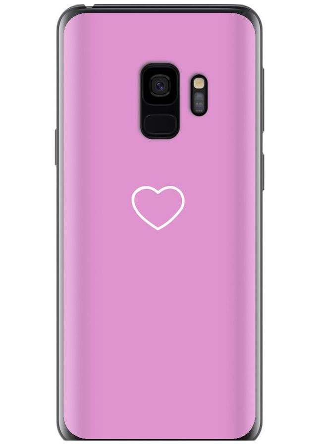 Силиконовый чехол 'Сердце 2' для Endorphone Samsung Galaxy S9 (329189300)