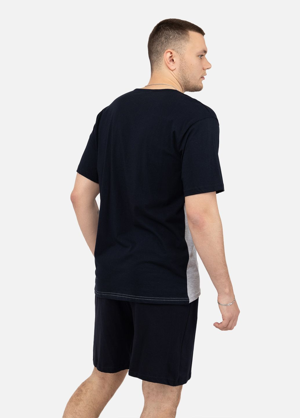 Мужская пижама цвет черный ЦБ-00248800 Seyko (294293201)
