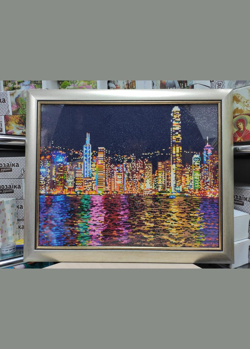 Набір для алмазної мозаїки Нічний Нью-Йорк 40х50см SP049 ColorArt (299772600)