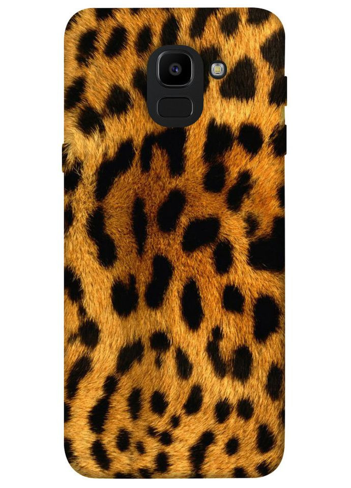 Чехол с принтом для Samsung Galaxy J6 (2018) / для самсунг галакси джи 6 2018 Леопардовый принт No Brand (339064378)