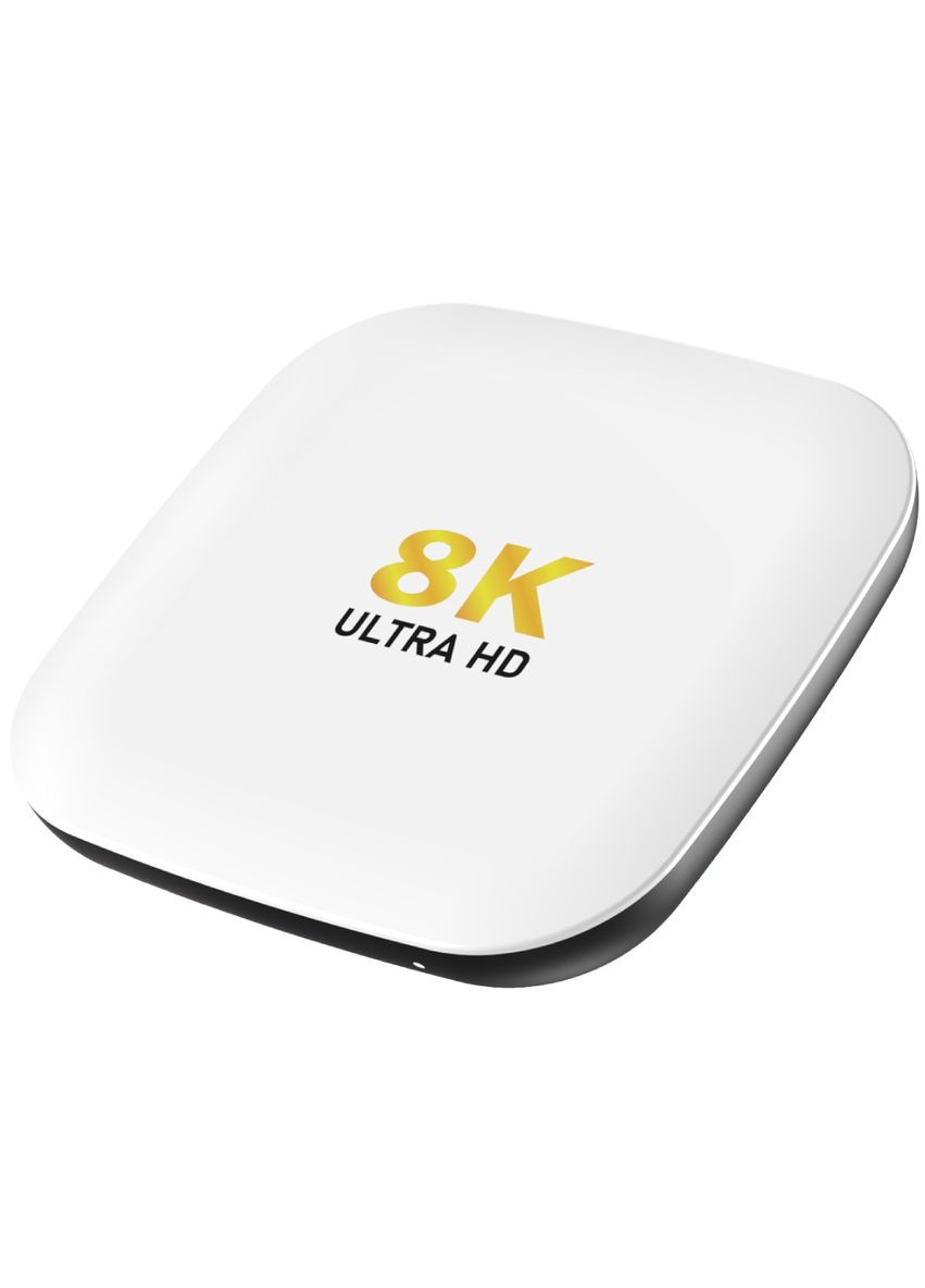 TV Медіаплеєр M2 2/16Gb/ Rockchip RK3528/ Android 13/ WiFi 2.4G+5G/BT 5.1/ білий H96 (361314346)