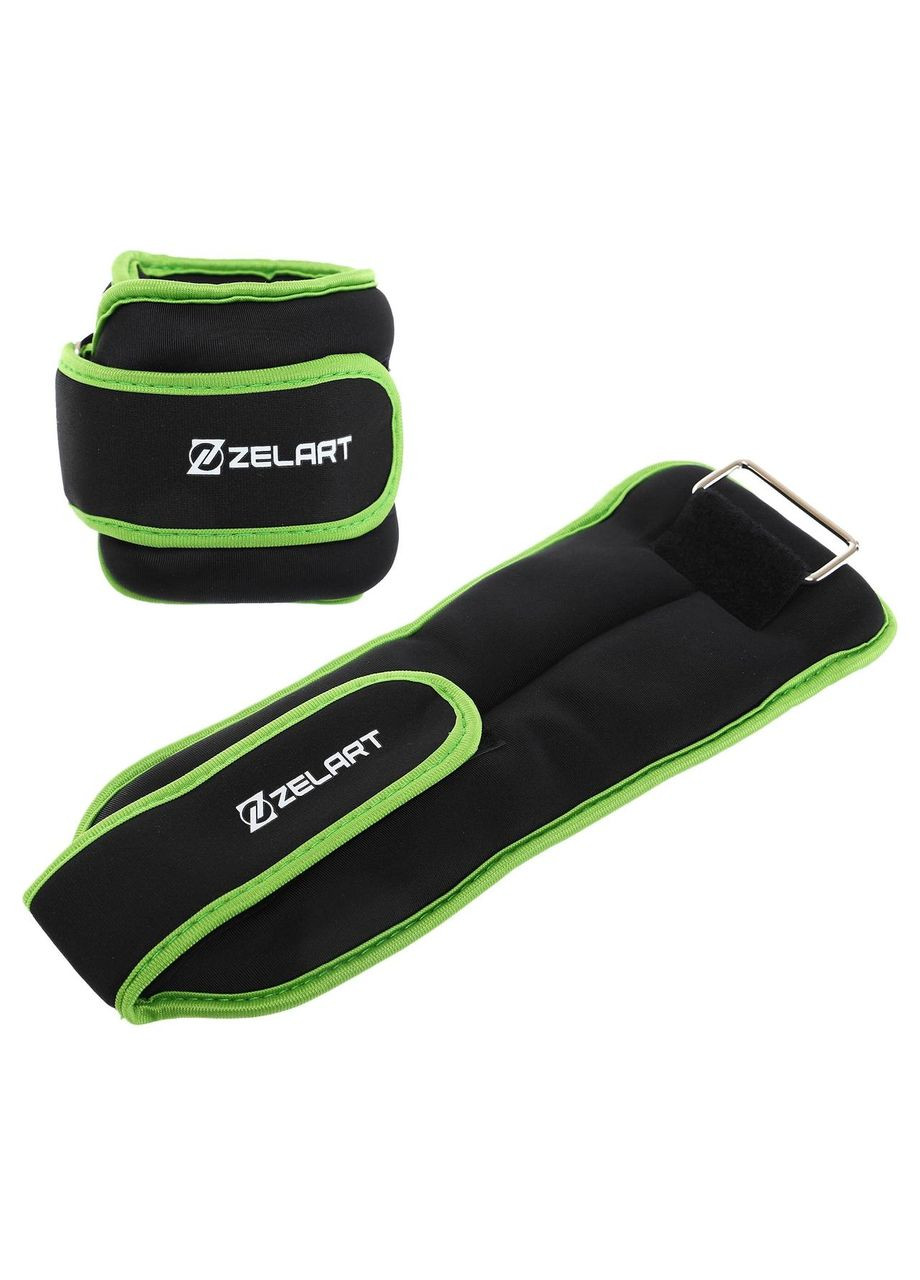 Обважнювачі-манжети для рук і ніг FI-5732-3 Салатовий Zelart (331623469)