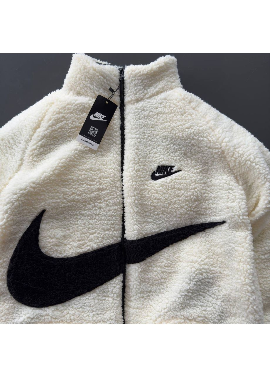 Чорна зимня ❄️двостороння куртка❄️високоякісна водовідштовхувальна не продувна плащівка та штучна овчина No Brand