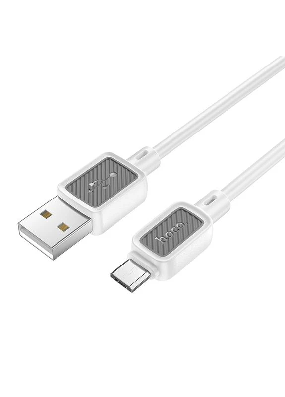 Кабель X108 Benefit silicone charging data cable Micro Hoco (388766989)