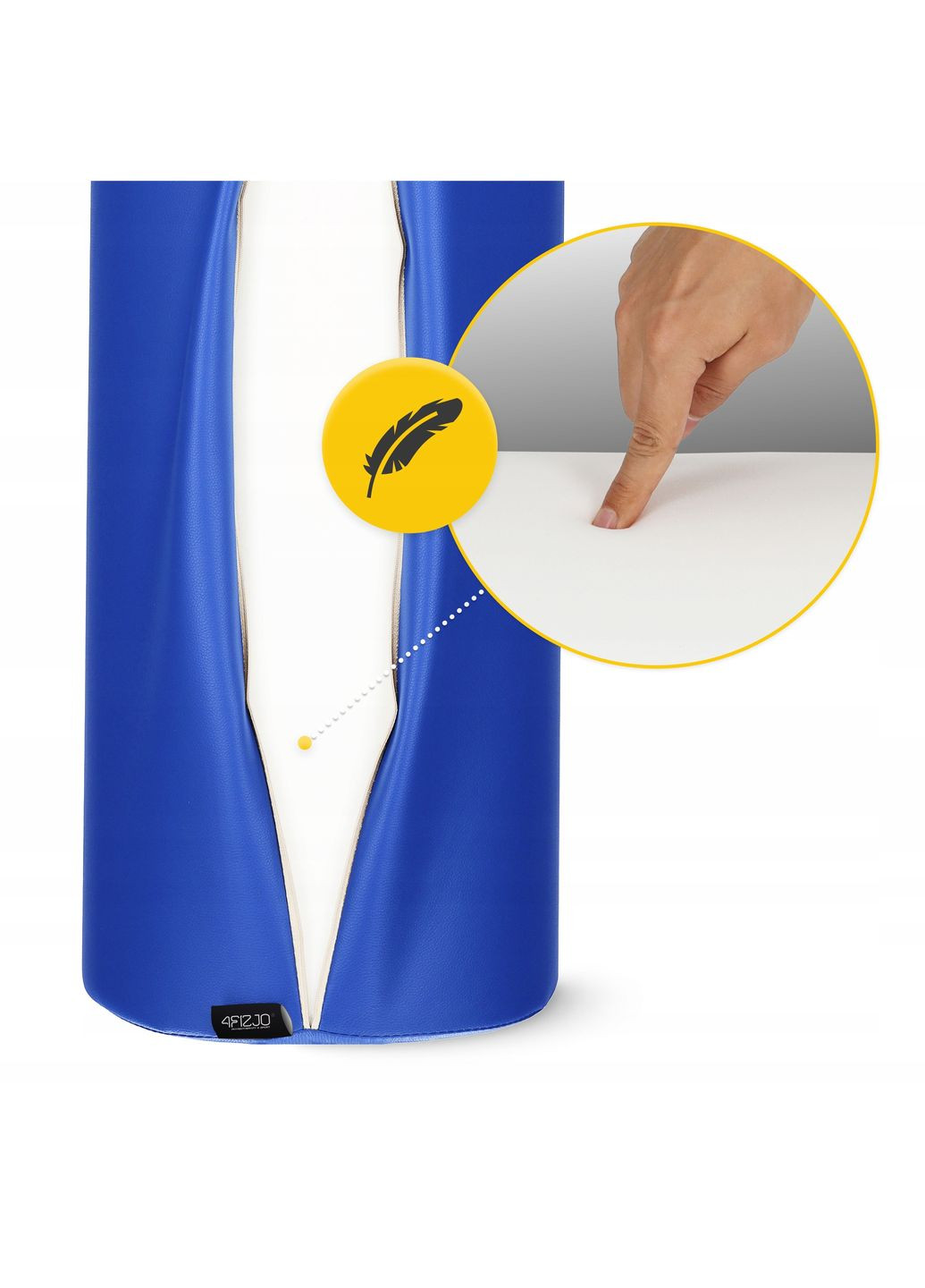 Валик для реабілітації та масажу 100 x 30 см Blue (P-5905973402958) 4FIZJO (304252691)