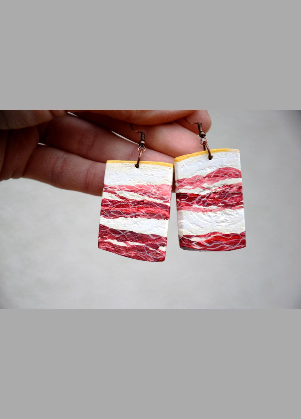 Авторские деревянные серьги "Бочек" Lucy Kozyra (325454991)