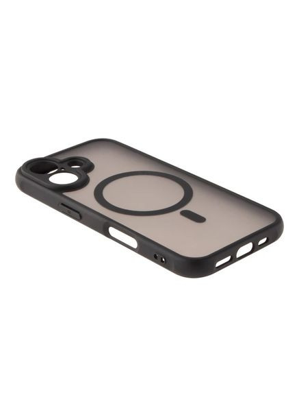 Протиударний чохол для iPhone 17 Чорний матовий з MagSafe Ultimate Experience (363196773)