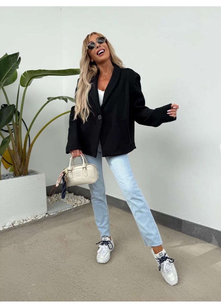 ✨ Жіночий піджак – комфорт і стиль на кожен день!📌 Ознайомтесь з розмірною сіткою перед оформленням замовлення. DK/DL Мода без кордонів (360910713)