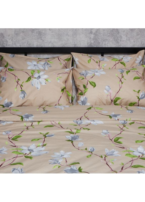 Комплект постельного белья Satin Elit «» Полуторный Евро 160х220 наволочки 2х50х70 (MS-820008421) Moon&Star Magnolia Dream (356112564)